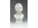 Herendi biszkvit porcelán büszt MOZART