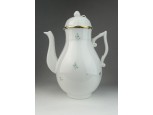 Régi virágmintás Herendi porcelán teáskanna
