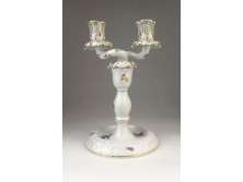 Antik Herendi porcelán gyertyatartó 1939