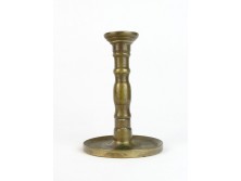 Antik bronz gyertyatartó 17 cm