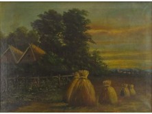 Lóránt jelzéssel : Szénaboglya 