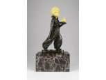 Preifs : Orientalista bronz szobor 26 cm