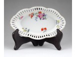 Schumann Bavaria porcelán virágmintás gyűrűtartó tálka