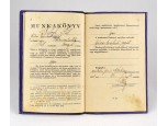 Antik fűszerkereskedő segéd munkakönyv 1929/1934