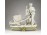 Schwarza-Saale E & A Müller bisquit porcelán 27.5 cm