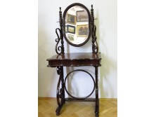 Antik Thonet fésülködő asztal pipere asztal