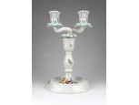 Herendi porcelán kétágú gyertyatartó 22.5 cm