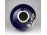 Régi jelzett kobaltkék Wallendorf porcelán váza 13.5 cm