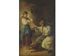 Magyar festő xx eleje: Udvarlás