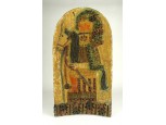 Györgyey Zsuzsa : Huszár samott falikép 42.5 x 23.5 cm