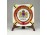 Aranyozott Luxembourg címeres porcelán hamutál 8 cm