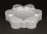 Hófehér nagyméretű Herendi porcelán hamutál