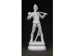 Hibátlan Herendi porcelán Hadik huszár 23 cm