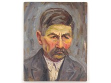 Gracza Ferenc : Férfi portré 1960