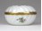 Régi hecsedlis Herendi porcelán bonbonier