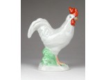Kézzel festett Herendi porcelán kakas figura 13.7 cm