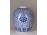 Jingdezhen kék fehér porcelán váza 24.5 cm
