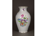 Kisméretű virágmintás Herendi porcelán váza 14 cm