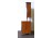 Antik Biedermeier pohárszék 212 x 126 cm