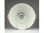 Antik I. világháborús porcelán komatál ISTENÉRT KIRÁLYÉRT HAZÁÉRT! 1914-15