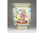 Antik japán porcelán váza 1800-as évek vége 16.5 cm