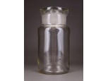 Régi dugós gyógyszertári tégely patika üveg 1400 ml