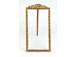 Antik tűzaranyozott üres fényképkeret 1850 körül 23 x 12 cm