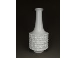 Formatervezett Ludwig Zepner kardos Meisseni porcelán váza stúdió váza