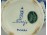 Jelezett holland DELFT szélmalom mintás porcelán váza 27 cm