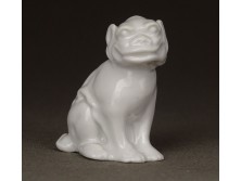 Rosenthal fehér porcelán Fo kutya szobor