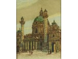 Egon Chabert (1889-1962) : Károly-templom, Bécs