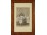 Antik keretezett családi fotográfia 26.5 x 18.5 cm