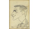 XX. századi magyar művész : Antal Imre karikatúra 1962