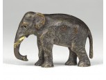 Antik picike bécsi bronz elefánt 2.5 cm
