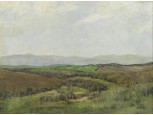 "Hegyes táj" 1967
