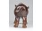 XX. századi keleti nodding porcelán bivaly szobor bólogatós figura 13.5 cm 