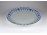 Hatalmas kék-fehér keleti Jingdezhen porcelán tál tányér 33 cm