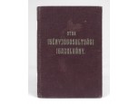 Régi OTBA Igényjogosultsági Igazolvány 1934