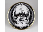 Jurcsák László Hollóházi porcelán dísztányér 16 cm
