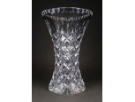Nagyméretű kristály váza virágváza 24.5 cm