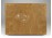 Régi rózsa intarziás art deco kártyadoboz szivartartó fadoboz 9 x 21.5 x 28.5 cm