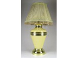 Art deco vajszínű asztali lámpa 70 cm