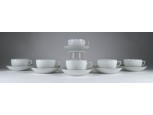 Régi Herendi porcelán teáskészlet