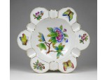 Herendi Viktória mintás porcelán hamutál