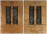 Koncz Antal : Zsoldos Ferenc bronz relief pár 93 x 63 cm