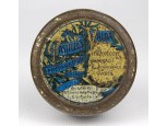 Antik Valda Pastilles gyógyszeres doboz fémdoboz pléhdoboz