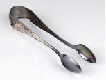 Régi jelzett Art Krupp Berndorf ezüstözött alpakka cukorfogó csipesz 15 cm