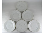 Herendi porcelán tányér készlet 6 darab