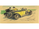 Guncser Nándor : "Csak interjúról van szó" Régi automobilos karikatúra