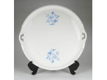 Antik nagyméretű porcelán tortatál 38 cm